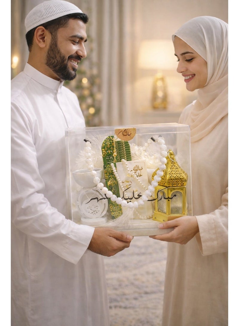 Islamic Ramadan Gift Set – Pack of 6 with Tasbih, LED Lantern &  Tasbeeh Counter & Party Packs - Image 4